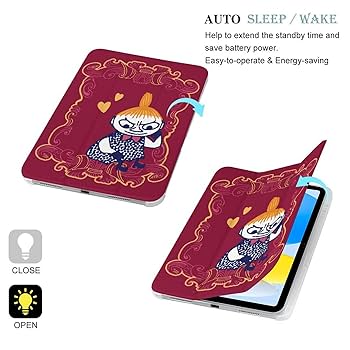 iPad - むーみんまま Amazon.co.jp: Ipad ケース ムーミン リトルミイ Ipad 7th (10.2